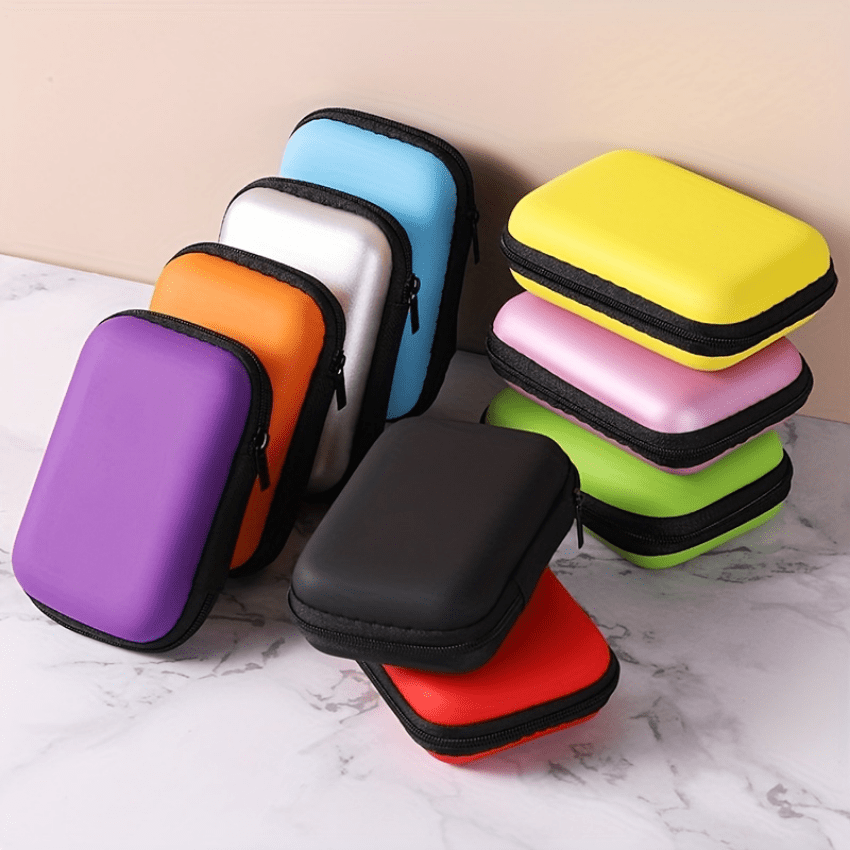 1pc Travel Light with this Portable Mini Storage Bag: Versatile and Lightweight Zipper Organizer!