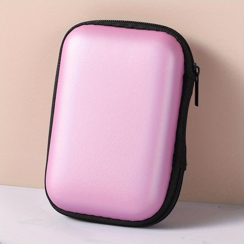 1pc Travel Light with this Portable Mini Storage Bag: Versatile and Lightweight Zipper Organizer!