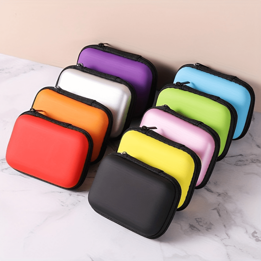 1pc Travel Light with this Portable Mini Storage Bag: Versatile and Lightweight Zipper Organizer!