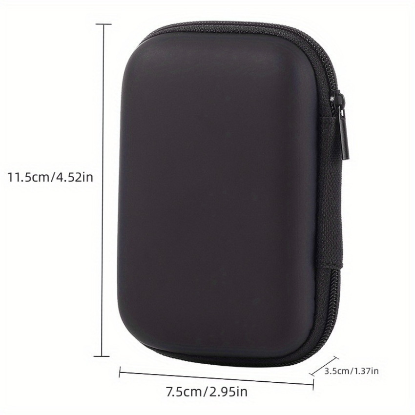 1pc Travel Light with this Portable Mini Storage Bag: Versatile and Lightweight Zipper Organizer!