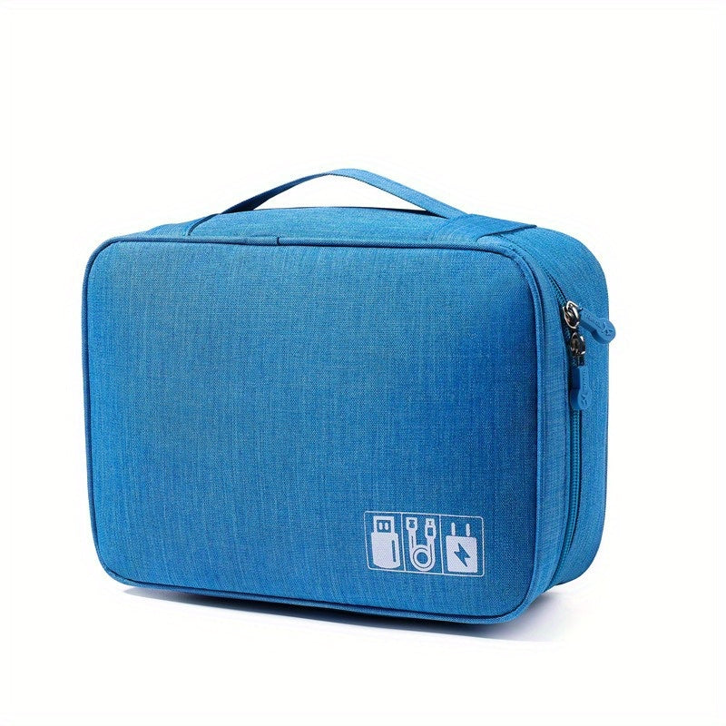 Convenient storage bag for home travel, cationic data cable charger storage bag, convenient cationic data cable charger storage bag, portable waterproof mobile phone digital bag, portable waterproof m