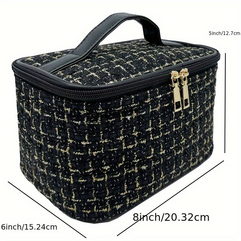 Small Fragrance Cosmetic Bag Cosmetics Large-capacity Storage Bag Portable Travel, Easy Travel, Organized Storage, Fashionable And Versatile Capacity, Can Be Used For Travel, Storage, Beauty Protection And Clothing Matching