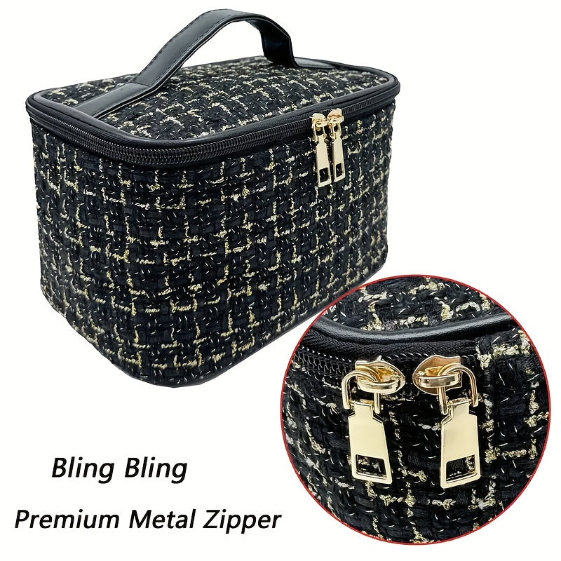 Small Fragrance Cosmetic Bag Cosmetics Large-capacity Storage Bag Portable Travel, Easy Travel, Organized Storage, Fashionable And Versatile Capacity, Can Be Used For Travel, Storage, Beauty Protection And Clothing Matching