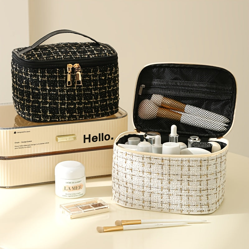 Small Fragrance Cosmetic Bag Cosmetics Large-capacity Storage Bag Portable Travel, Easy Travel, Organized Storage, Fashionable And Versatile Capacity, Can Be Used For Travel, Storage, Beauty Protection And Clothing Matching