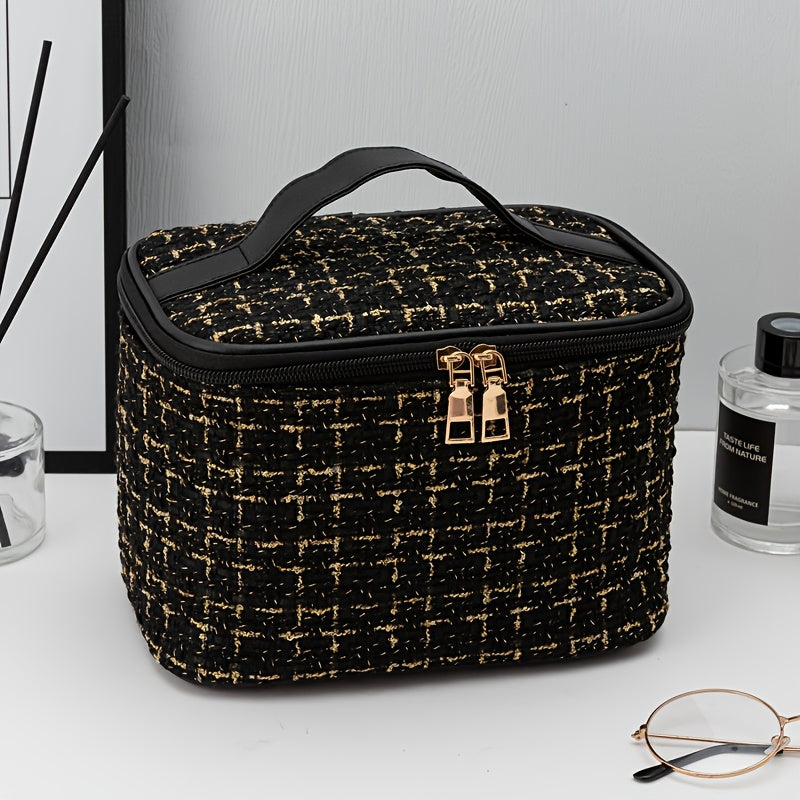 Small Fragrance Cosmetic Bag Cosmetics Large-capacity Storage Bag Portable Travel, Easy Travel, Organized Storage, Fashionable And Versatile Capacity, Can Be Used For Travel, Storage, Beauty Protection And Clothing Matching