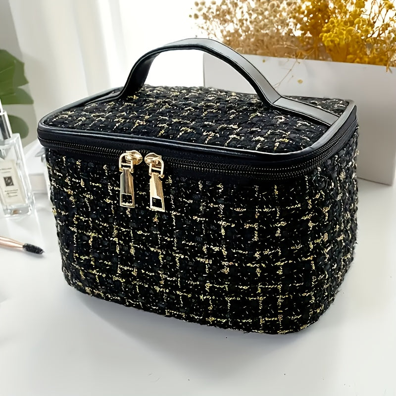 Small Fragrance Cosmetic Bag Cosmetics Large-capacity Storage Bag Portable Travel, Easy Travel, Organized Storage, Fashionable And Versatile Capacity, Can Be Used For Travel, Storage, Beauty Protection And Clothing Matching
